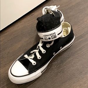 Black Converse shoes